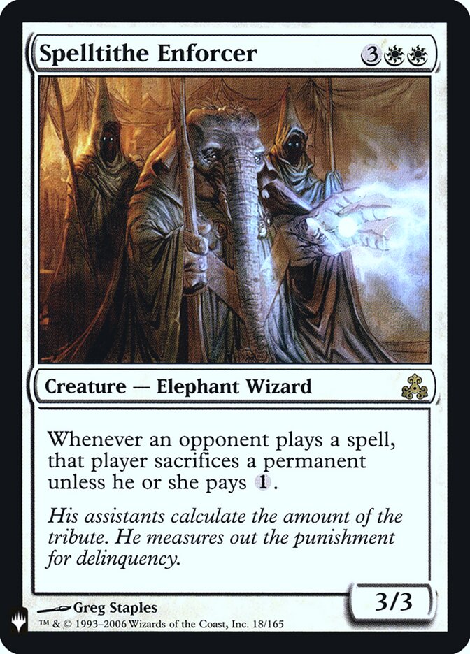 Spelltithe Enforcer card front