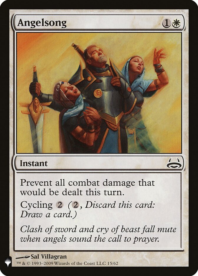 Angelsong card front