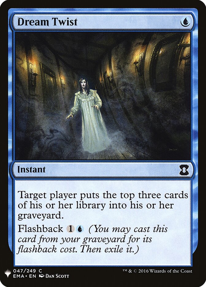Dream Twist card front