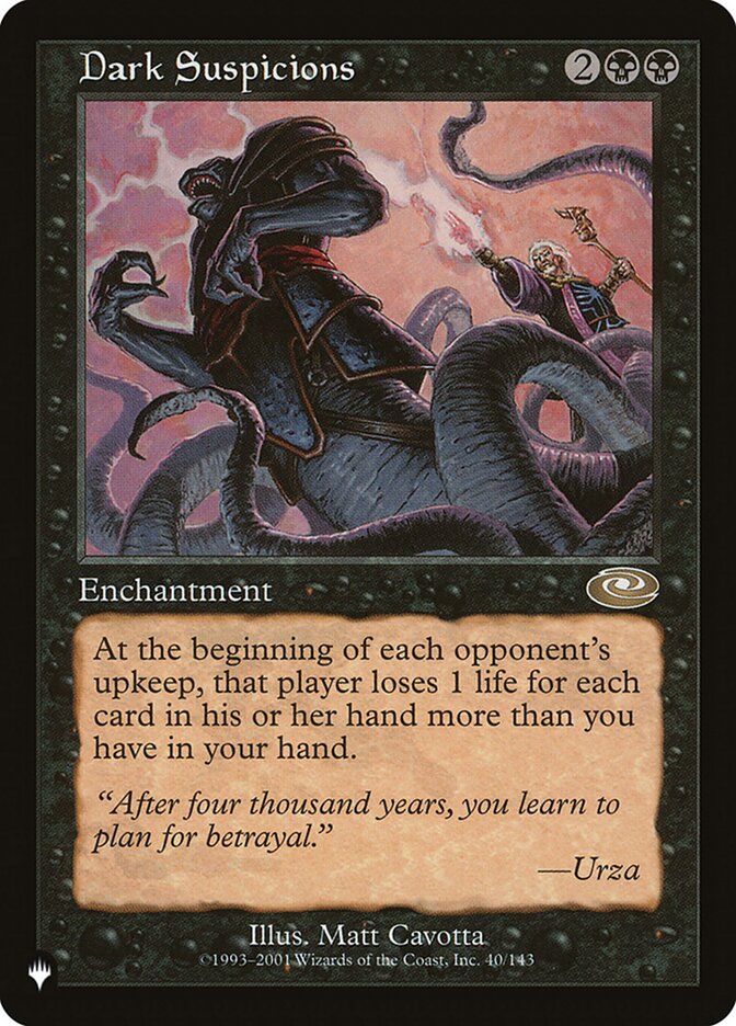 Dark Suspicions card front
