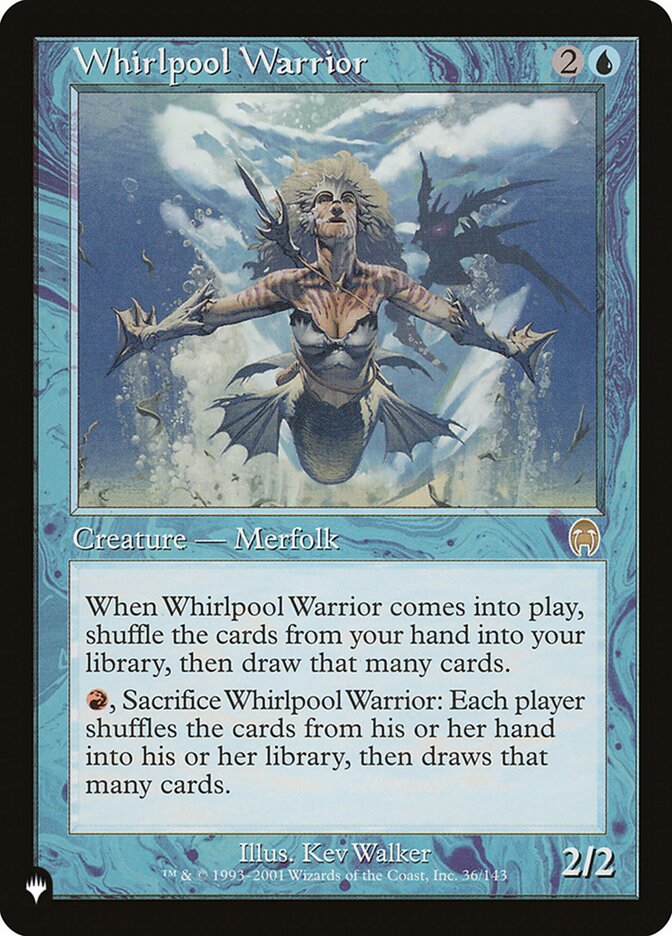 Whirlpool Warrior card front