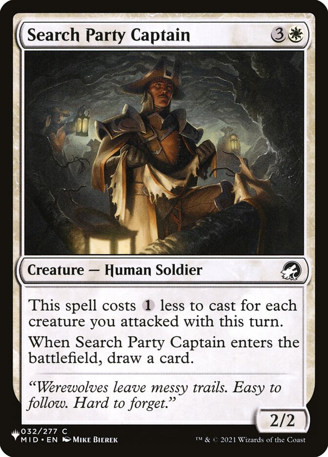 Search Party Captain card front