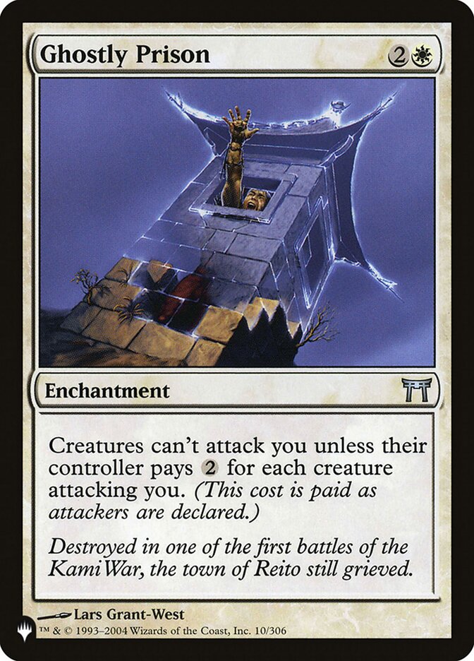 Ghostly Prison card front