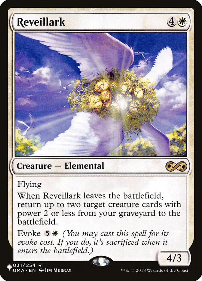 Reveillark card front