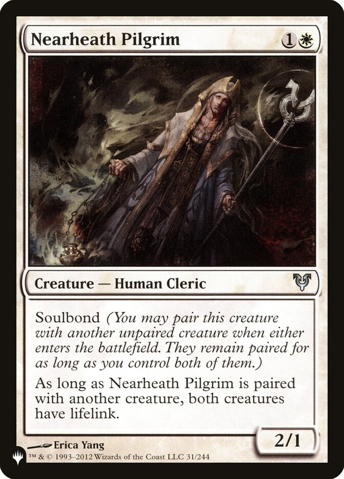 Nearheath Pilgrim card front