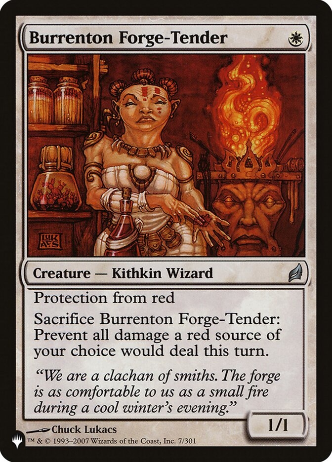 Burrenton Forge-Tender card front