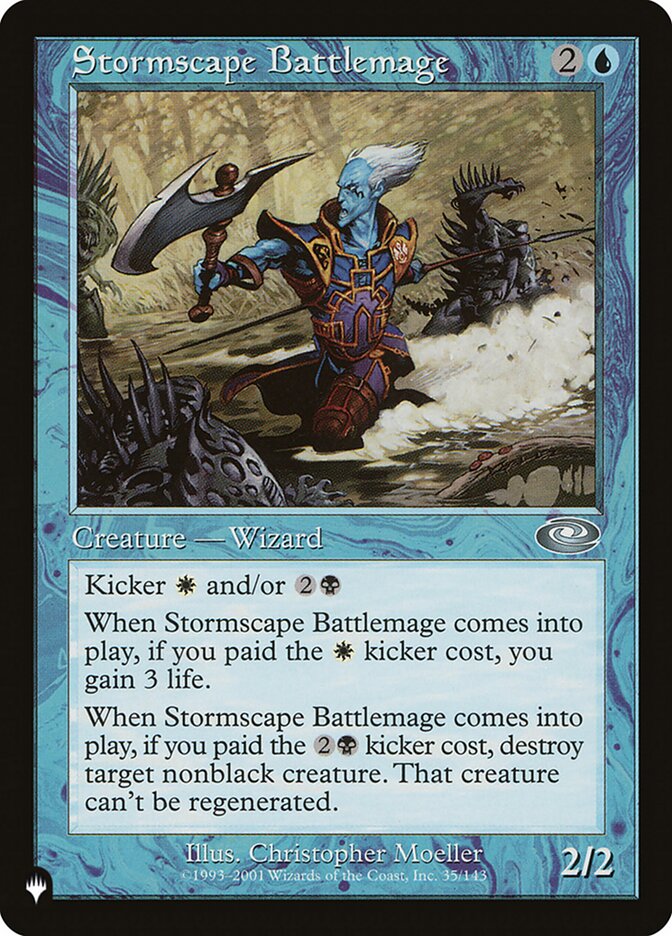 Stormscape Battlemage card front