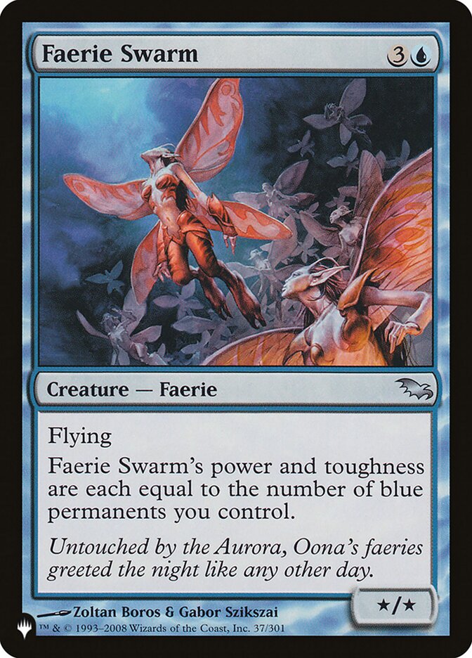 Faerie Swarm card front
