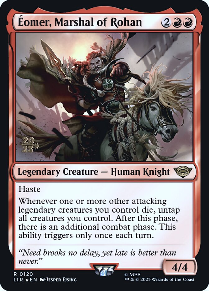 Éomer, Marshal of Rohan card front