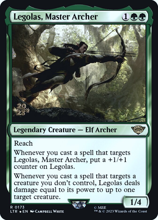Legolas, Master Archer card front