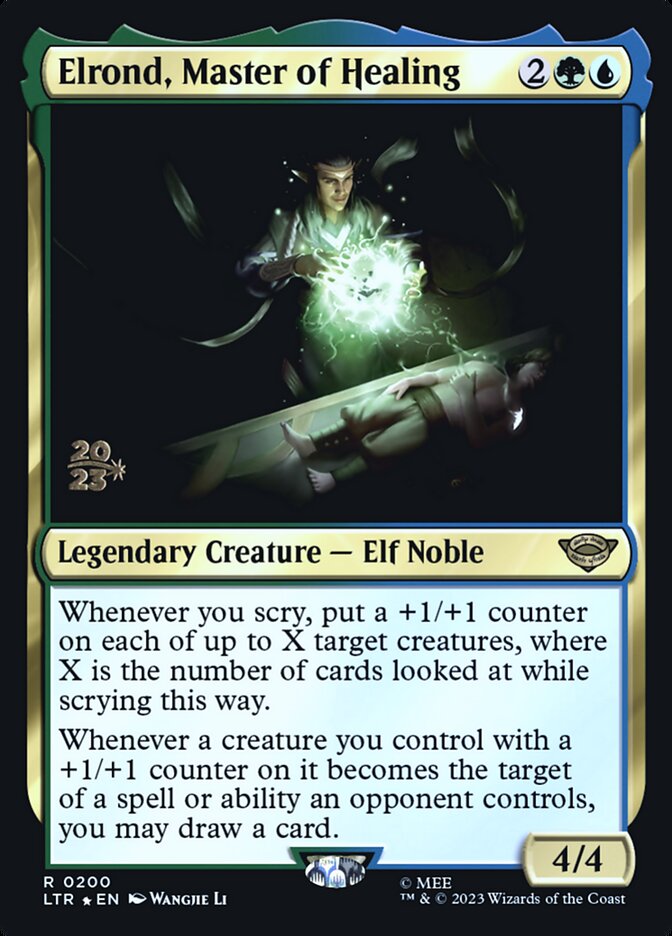 Elrond, Master of Healing card front