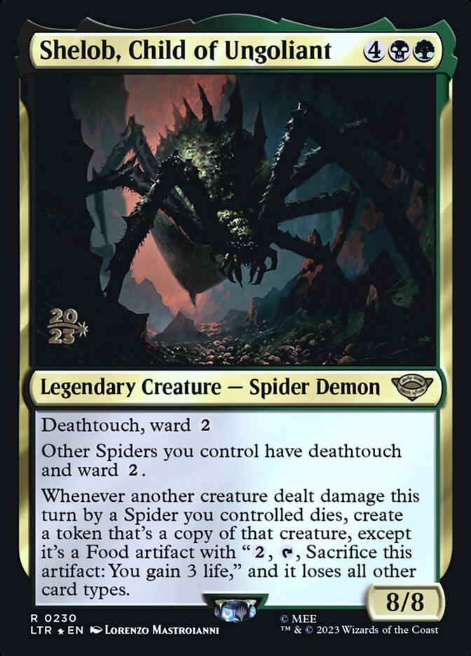 Shelob, Child of Ungoliant card front
