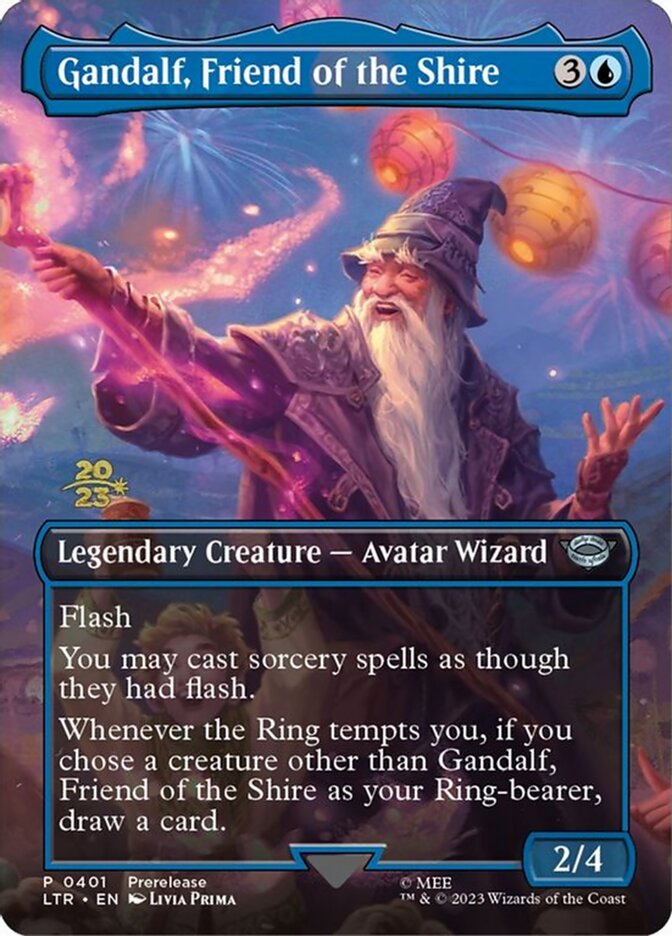 Gandalf, Friend of the Shire card front