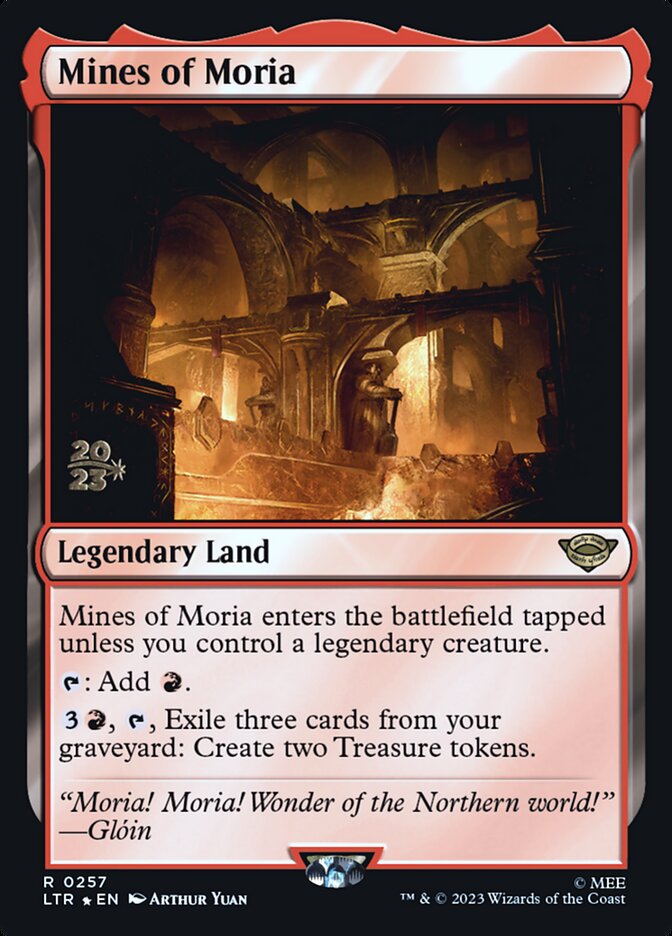 Mines of Moria card front