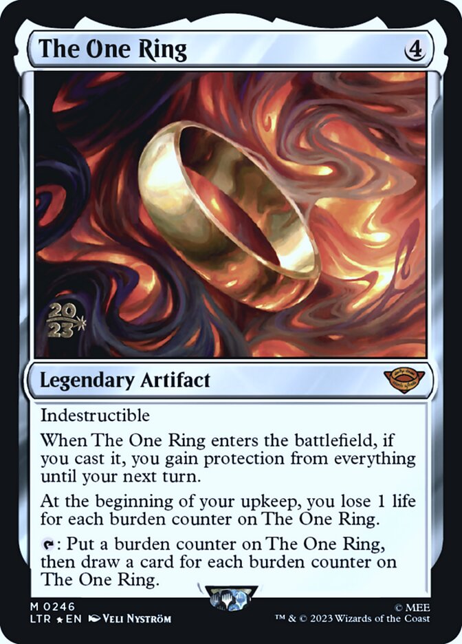 The One Ring card front