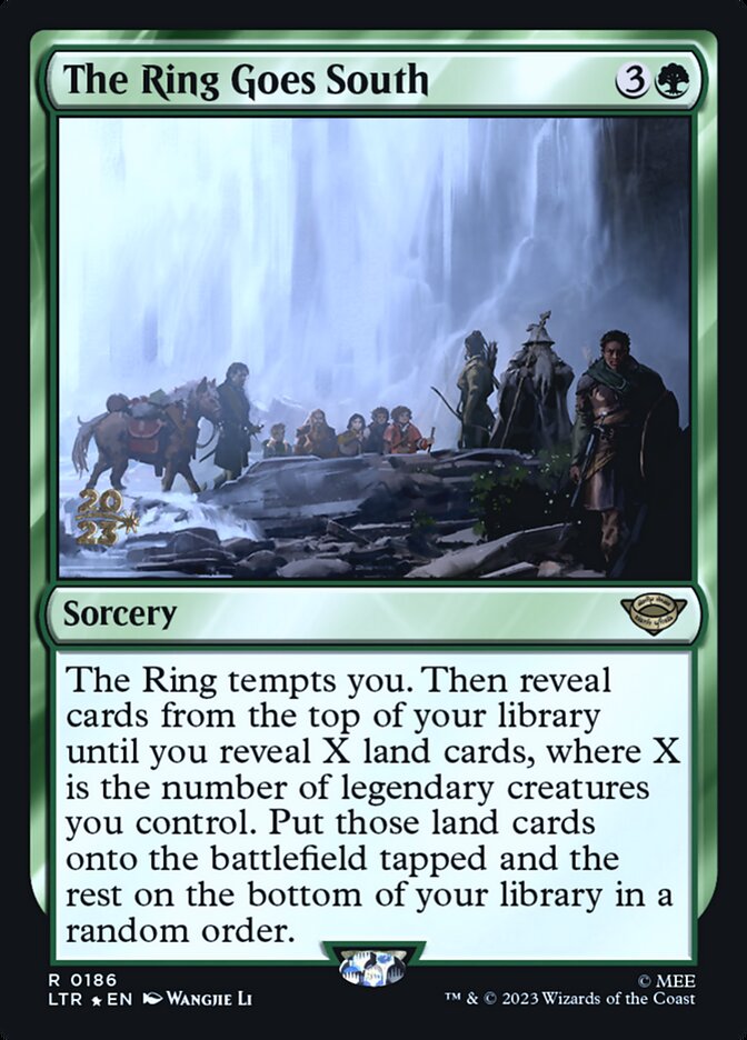 The Ring Goes South card front