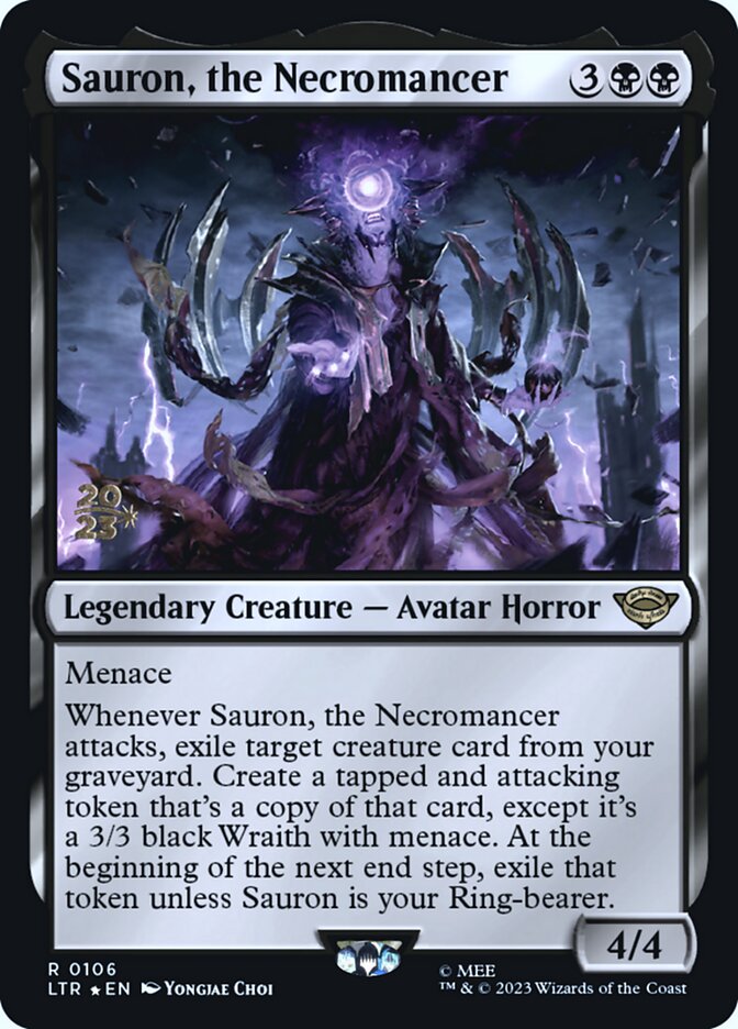 Sauron, the Necromancer card front