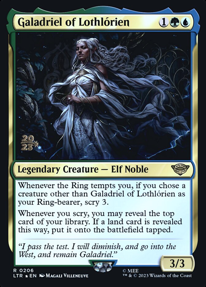 Galadriel of Lothlórien card front