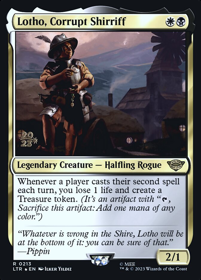 Lotho, Corrupt Shirriff card front
