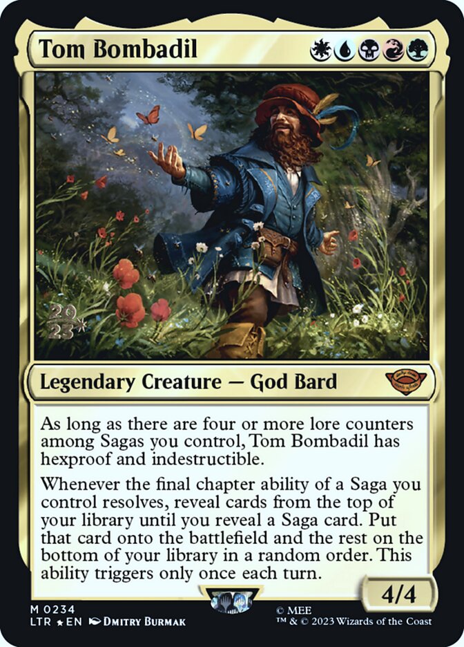 Tom Bombadil card front