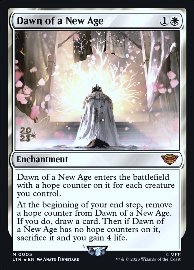 Dawn of a New Age card front