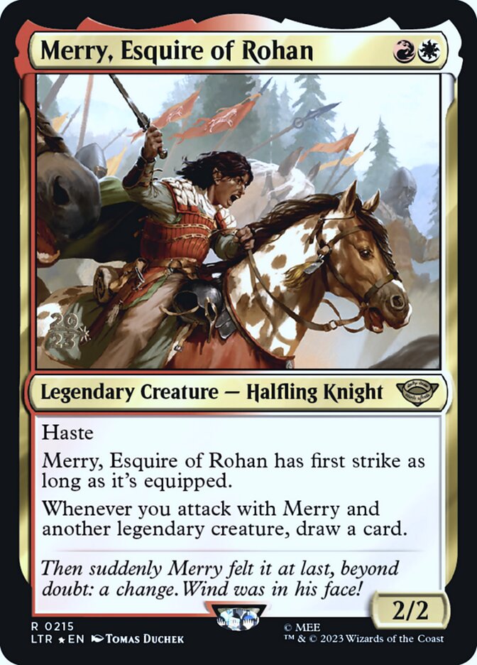 Merry, Esquire of Rohan card front