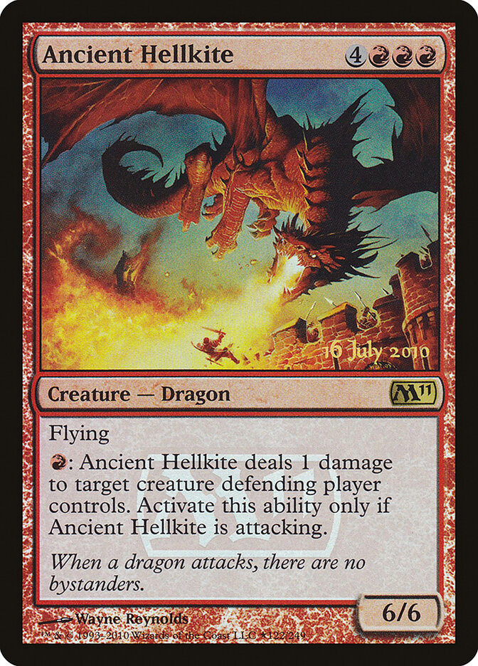 Ancient Hellkite card front