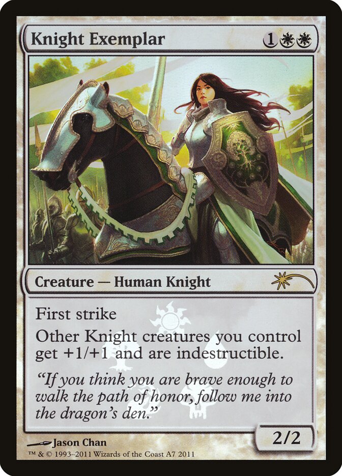 Knight Exemplar card front