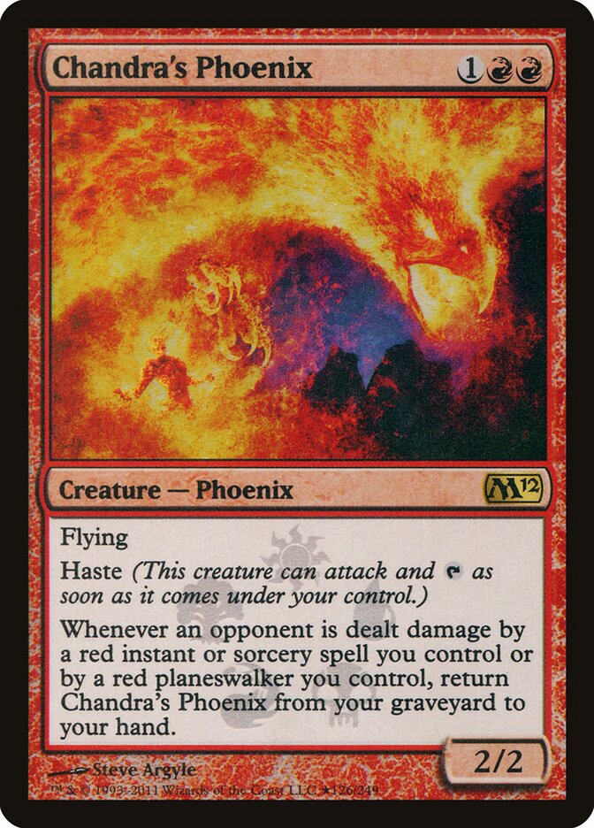 Chandra's Phoenix card front