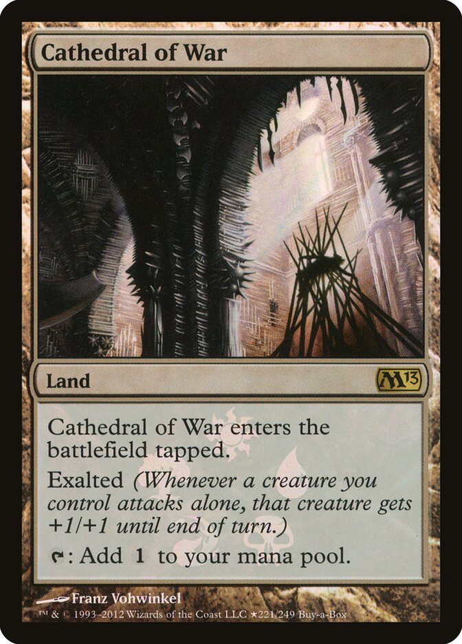 Cathedral of War card front
