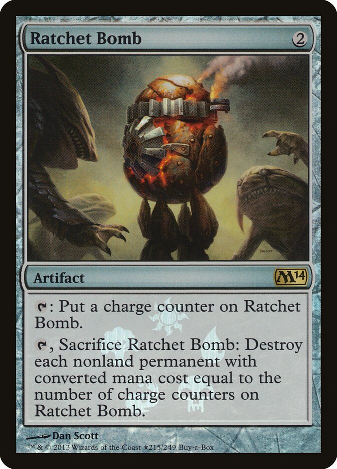Ratchet Bomb card front