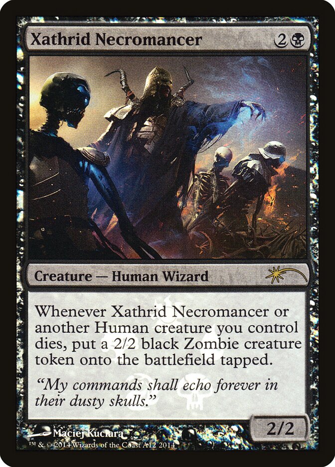 Xathrid Necromancer card front