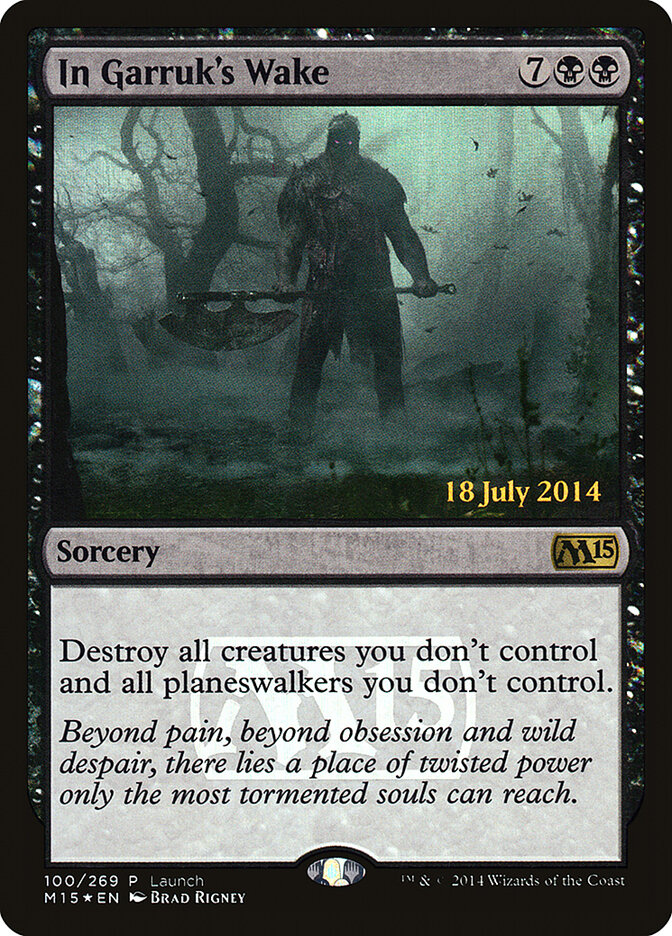In Garruk's Wake card front