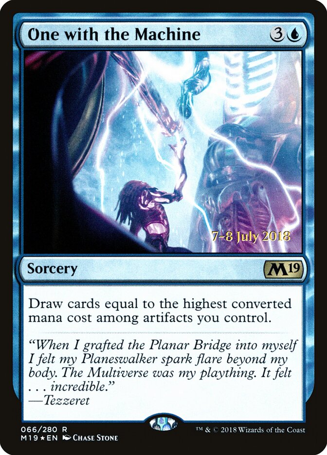 One with the Machine card front