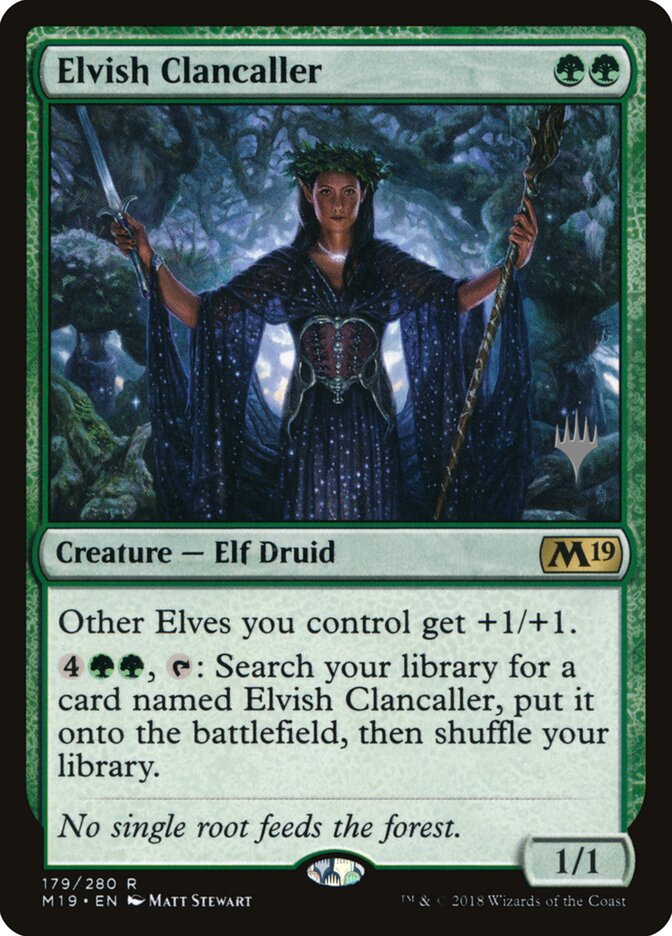 Elvish Clancaller card front