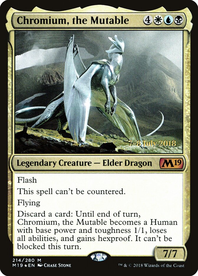 Chromium, the Mutable card front