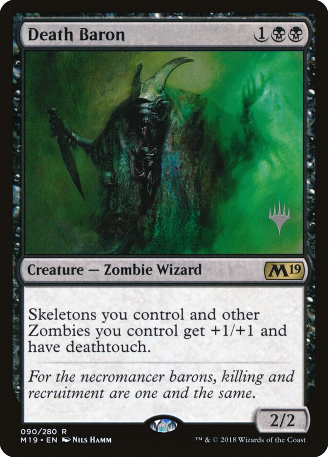 Death Baron card front