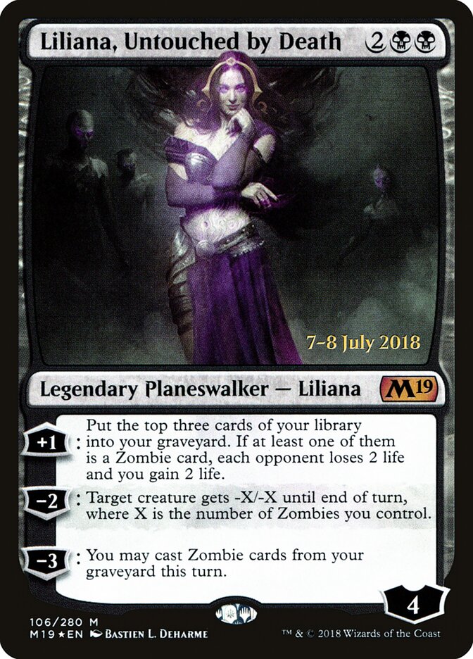Liliana, Untouched by Death card front