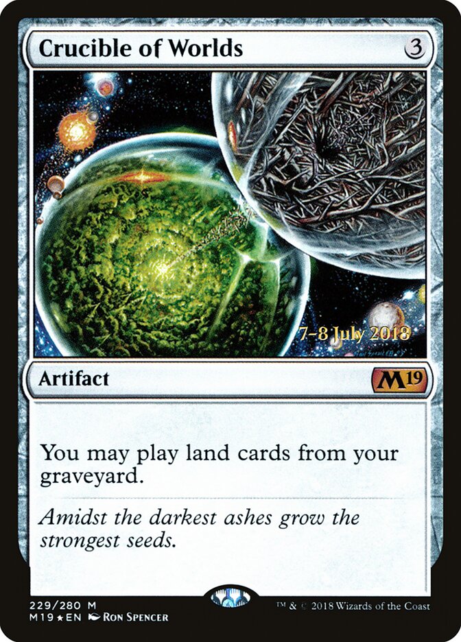 Crucible of Worlds card front