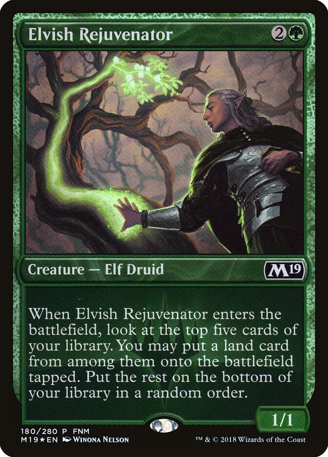 Elvish Rejuvenator card front