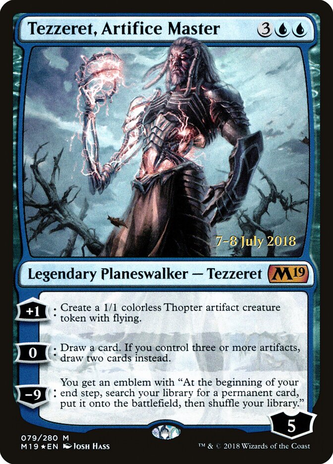 Tezzeret, Artifice Master card front