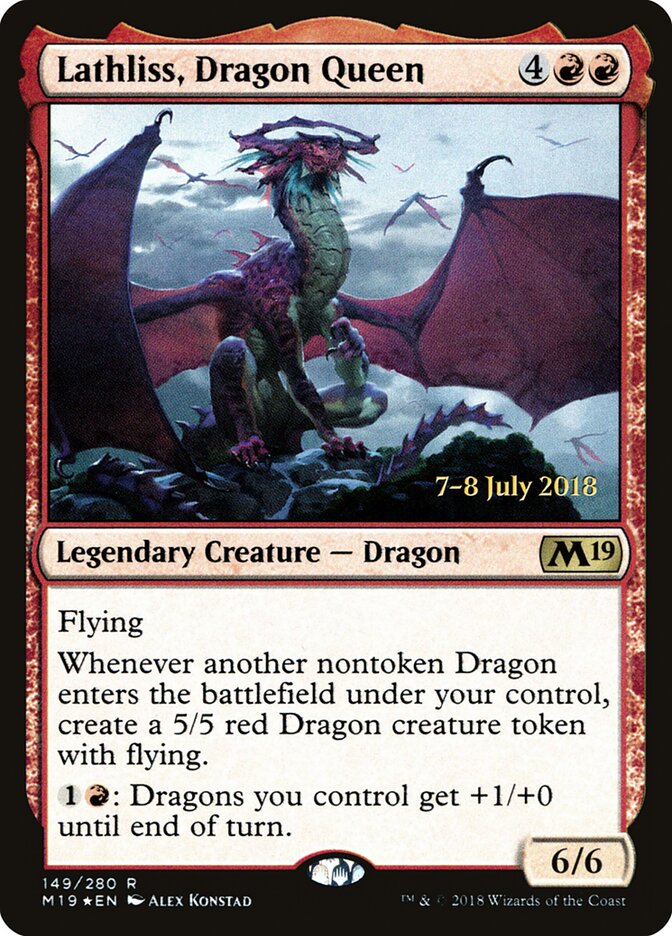 Lathliss, Dragon Queen card front