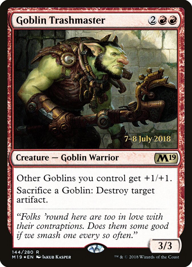 Goblin Trashmaster card front