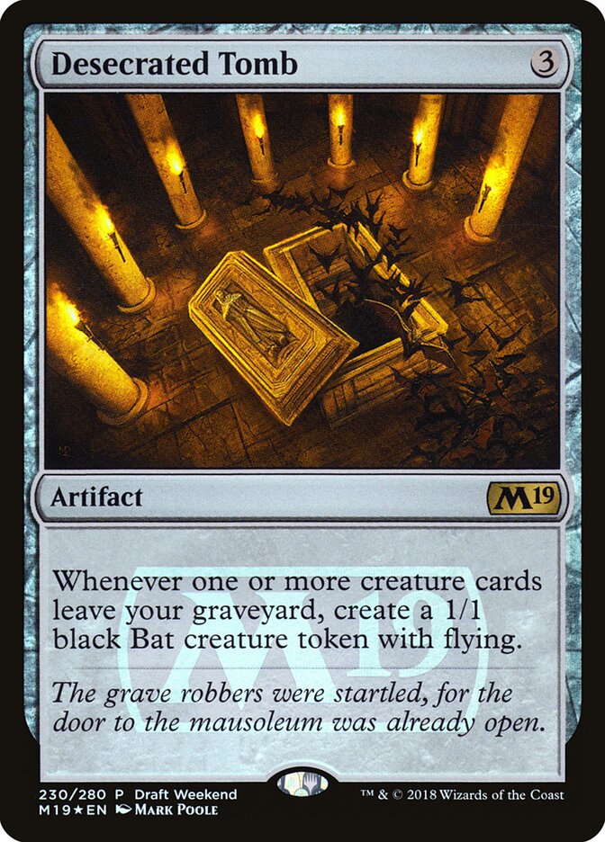 Desecrated Tomb card front