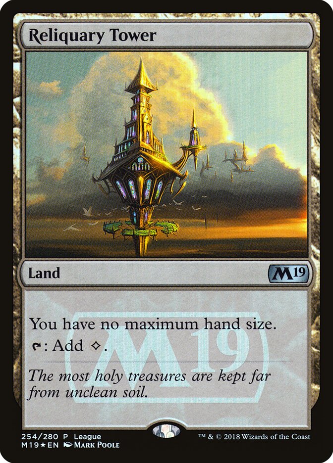 Reliquary Tower card front