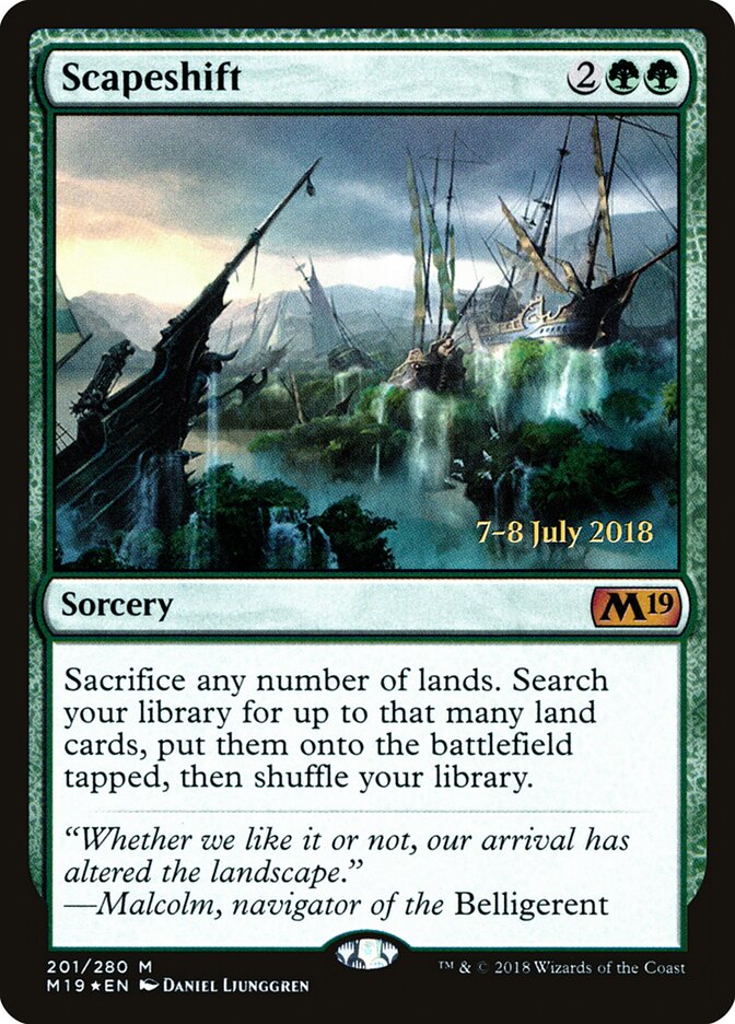 Scapeshift card front