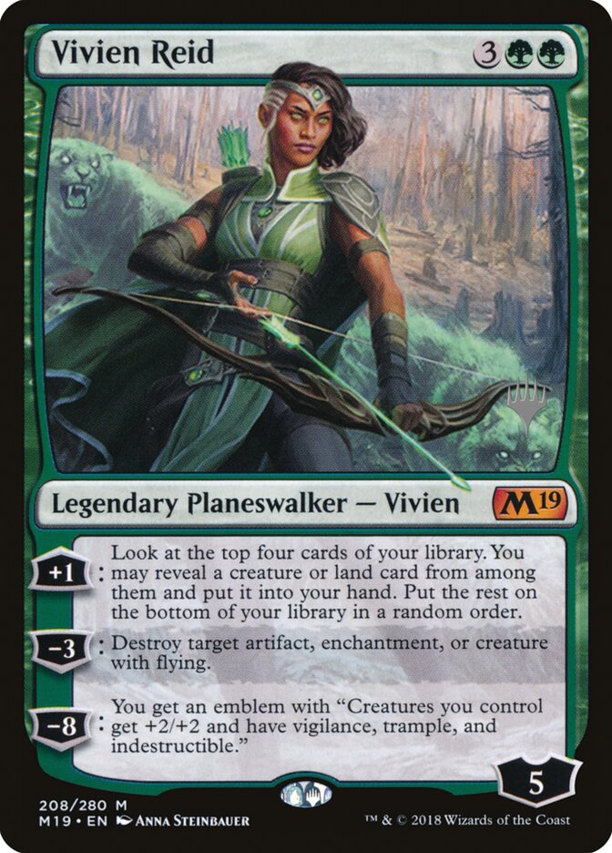 Vivien Reid card front