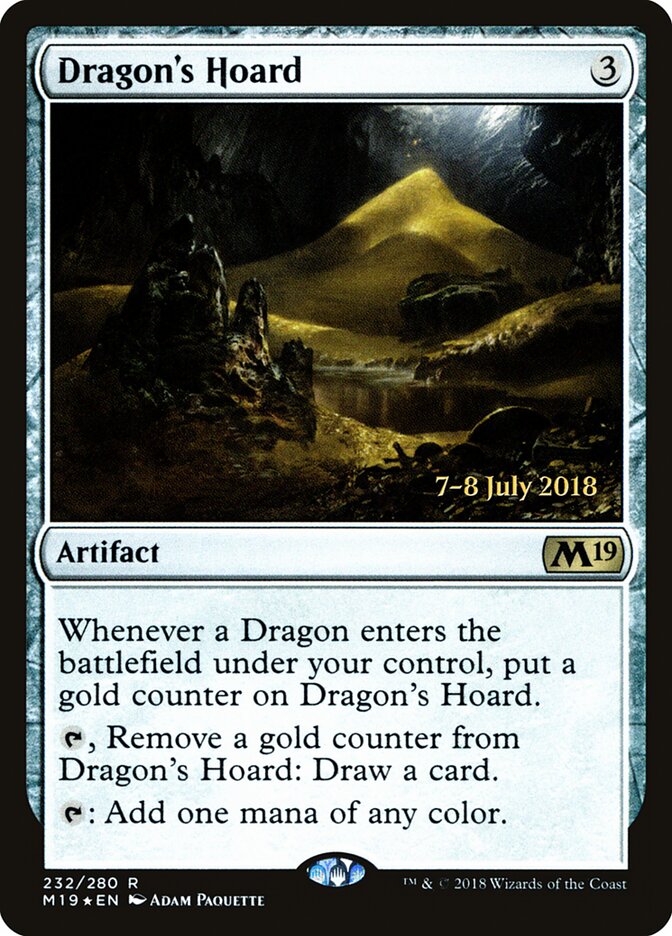 Dragon's Hoard card front