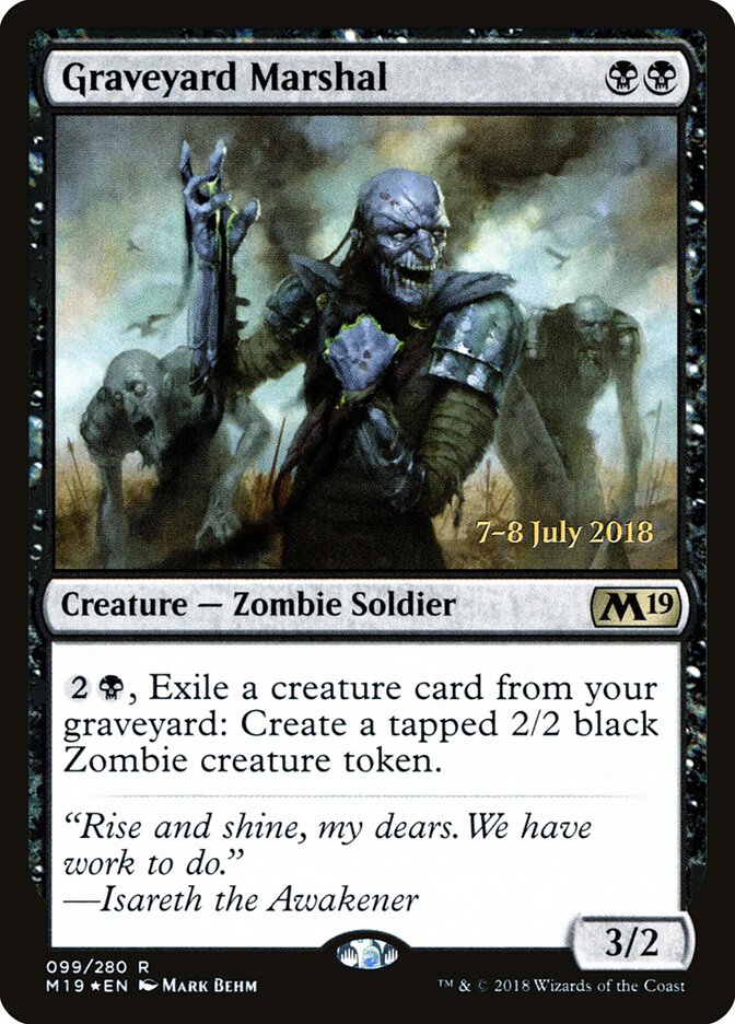 Graveyard Marshal card front