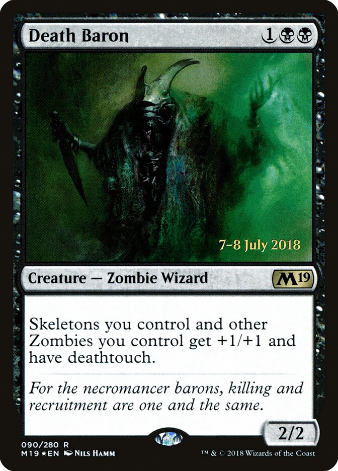 Death Baron card front